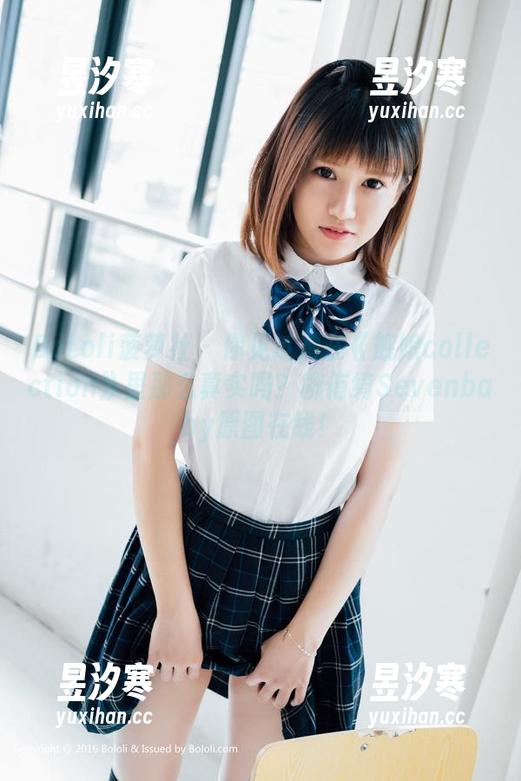 BoLoli菠萝社 - 你见过她在《舰娘collection》里那么真实吗？柳侑绮Sevenbaby原图在线！