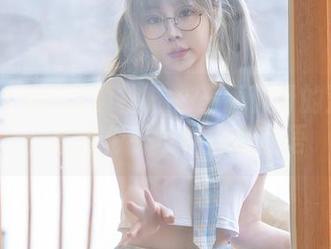 XINGYAN星颜社 – 在王俪丁呀的浴室里，壁纸似乎也在窃窃私语