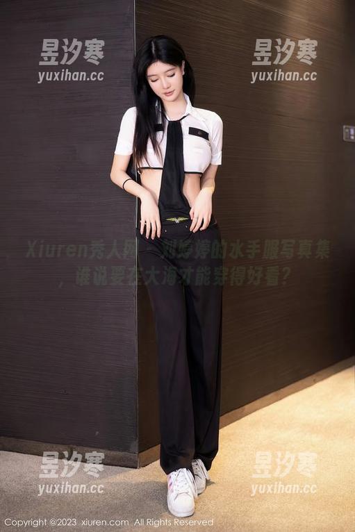 Xiuren秀人网 - 刘婷婷的水手服写真集，谁说要在大海才能穿得好看？