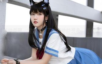 不呆猫姐姐的美图，完全颠覆了我对她的想象，差点认不出来。