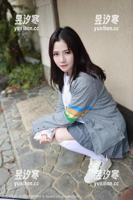 模范学院-陈小诺Niki 模范学院 - 一点不夸张,陈小诺Niki全套图片让棉袜照亮你的心房。