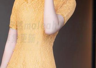 秀人网 – 安然maleah的连衣裙不止是颜色！写真集更新，心中小九九在翻腾…