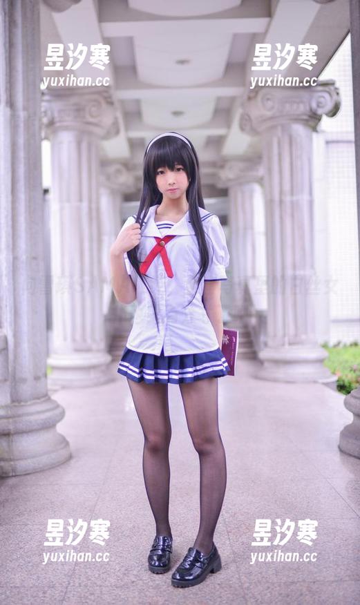 向雪琪SAMA取经，全套写真里的白丝女仆也太有分寸了吧